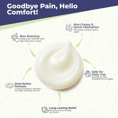 Sombra Warm Pain Relief 8 oz Jar for Arthritis, Back Pain & Pre-Exercise