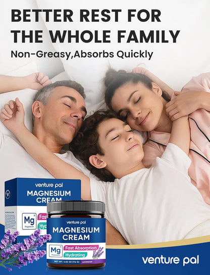 Topical Magnesium Cream, Highly Concentrated Magnesium Lotion