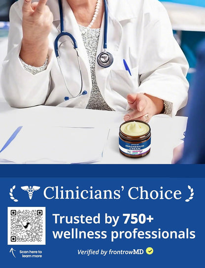 Topical Magnesium Cream, Highly Concentrated Magnesium Lotion