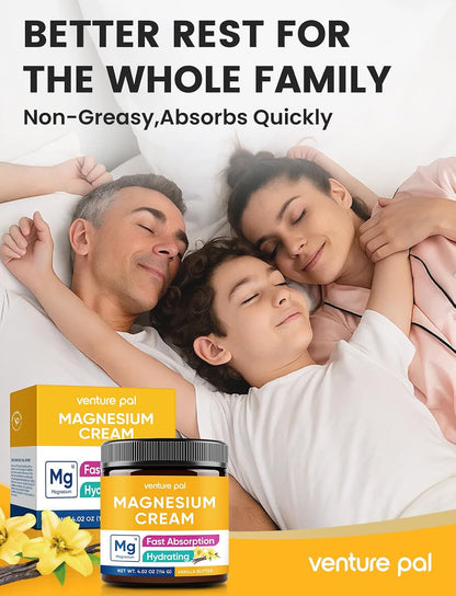 Topical Magnesium Cream, Highly Concentrated Magnesium Lotion