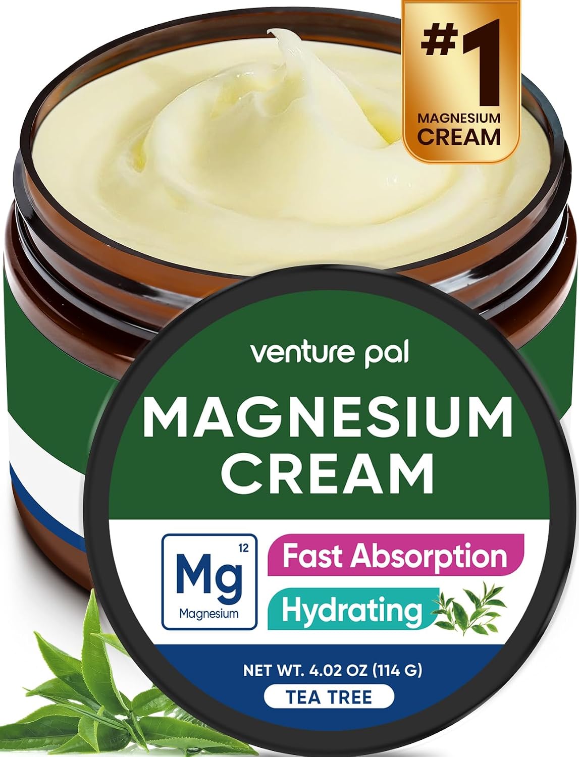 Topical Magnesium Cream, Highly Concentrated Magnesium Lotion