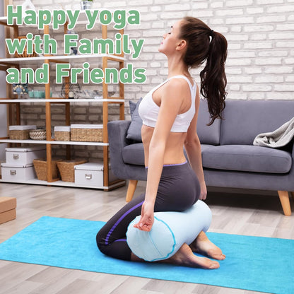 10 Pcs Hot Yoga Towels Bulk Non Slip Microfiber Anti Slip Absorbent Multicolor Wicking Pilates Yoga Mat Towel for Women Men Pilates, 27" x 72" (Classic)