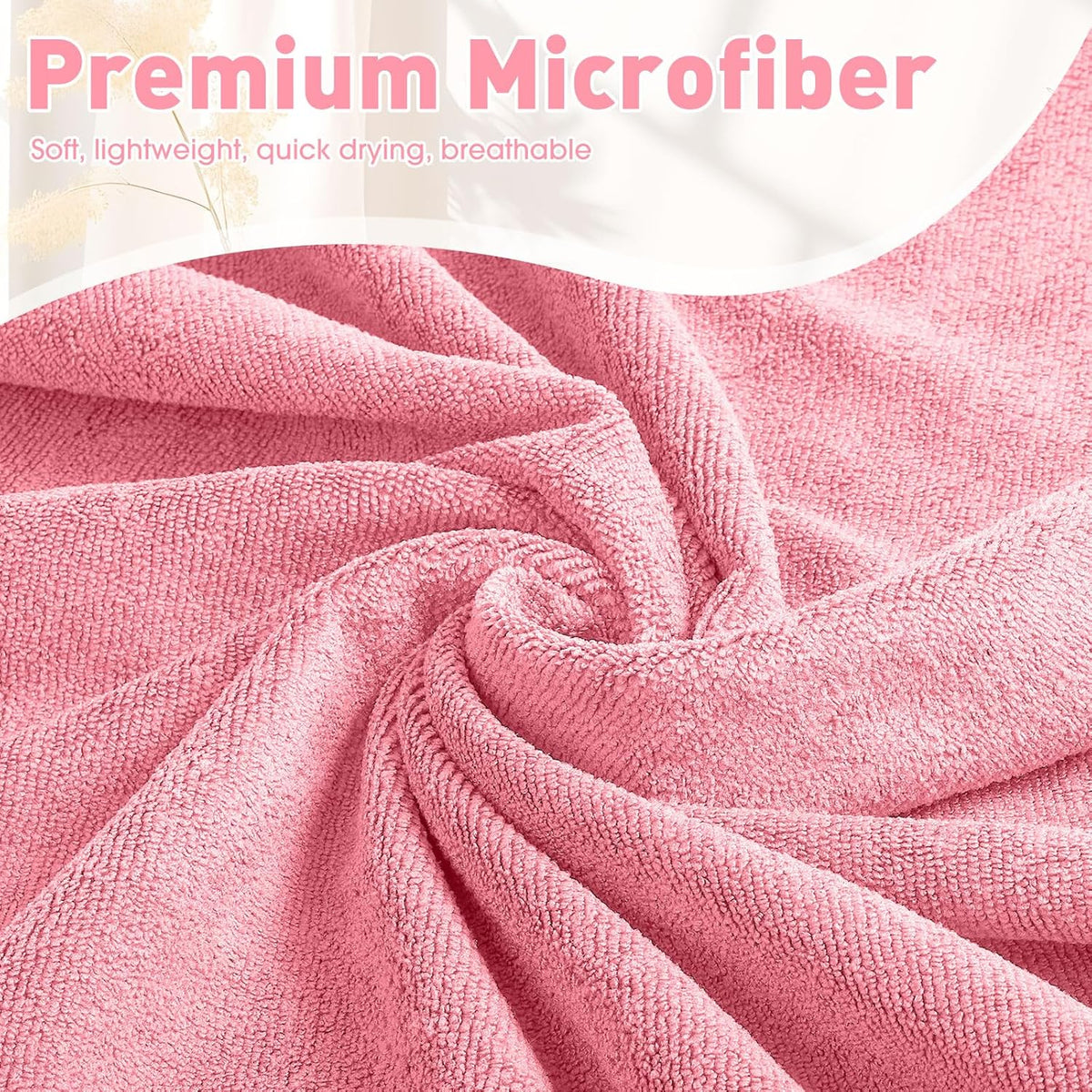 10 Pcs Hot Yoga Towels Bulk Non Slip Microfiber Anti Slip Absorbent Multicolor Wicking Pilates Yoga Mat Towel for Women Men Pilates, 27" x 72" (Classic)