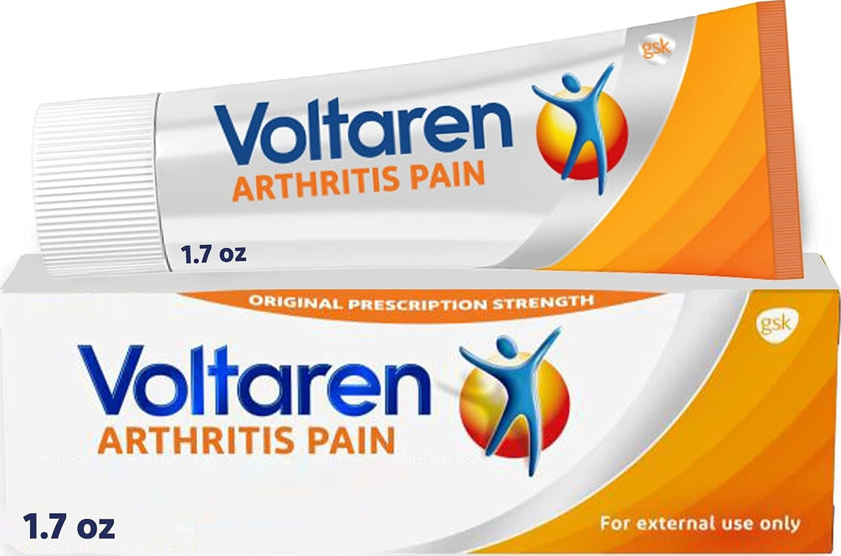 Arthritis Pain Gel, Diclofenac Pain Relief Cream, 50 g Tube