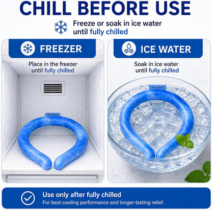 Neck Cooling Tube, Reusable Cooling Neck Ring