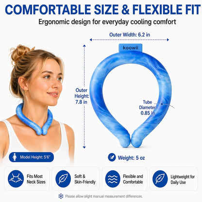 Neck Cooling Tube, Reusable Cooling Neck Ring