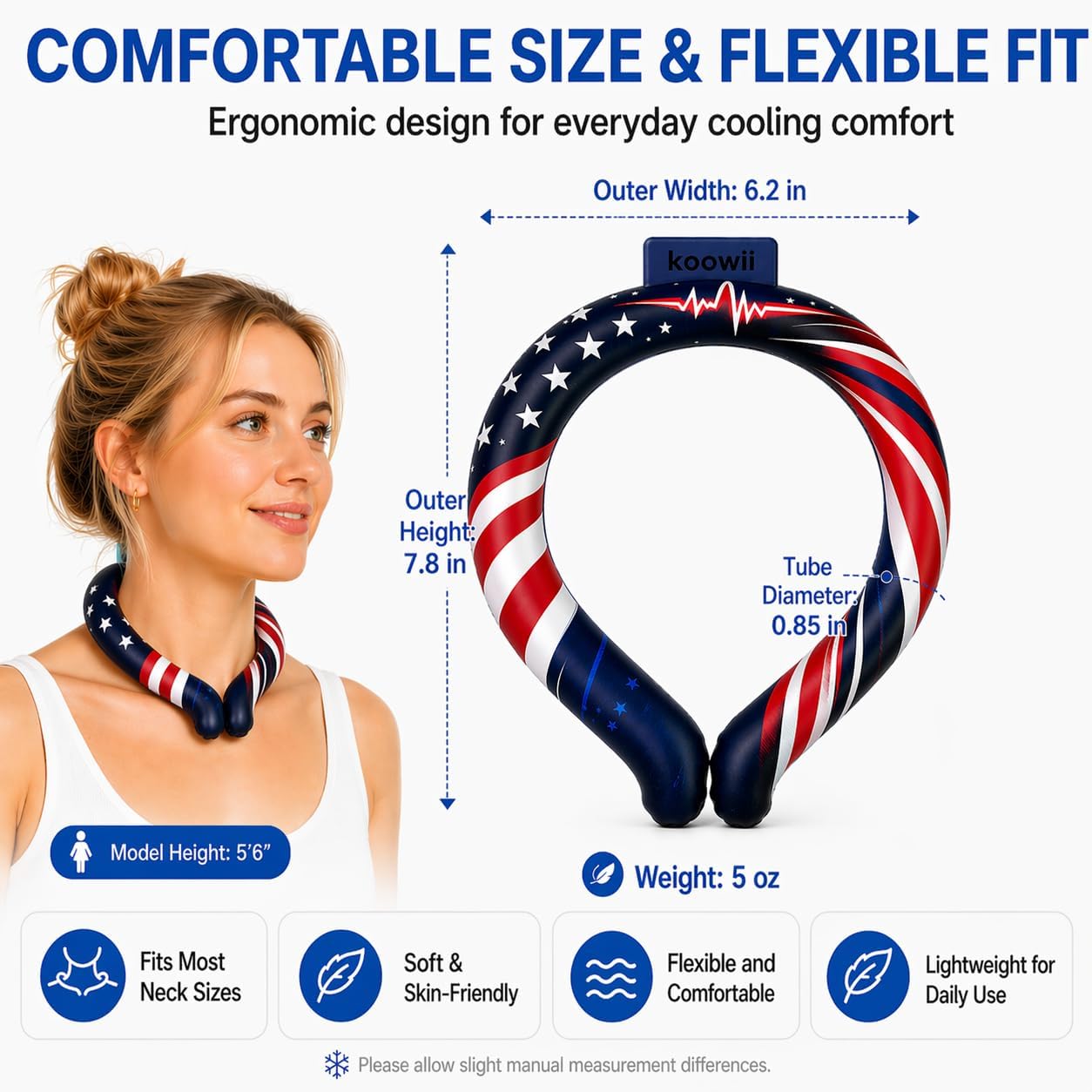 Neck Cooling Tube, Reusable Cooling Neck Ring