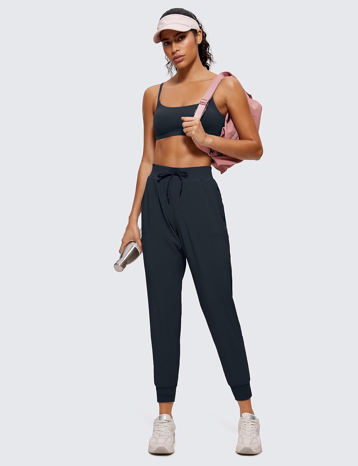 Butterluxe Scoop Neck Sports Bras | Light Support, Removable Pads, Yoga, Extremely Soft, U Back, Adjustable Spaghetti Straps, for Women