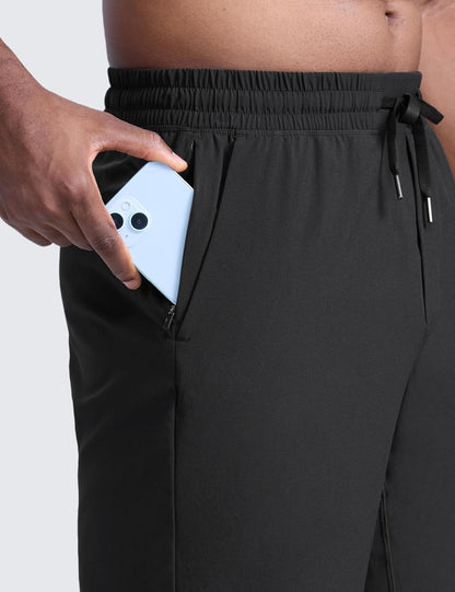 Linerless Workout Shorts 9'' | Lightweight, Quick Dry, Running, Pockets, for Men