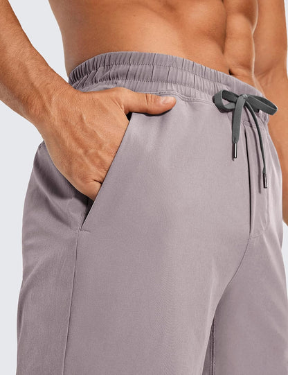Linerless Workout Shorts 9'' | Lightweight, Quick Dry, Running, Pockets, for Men
