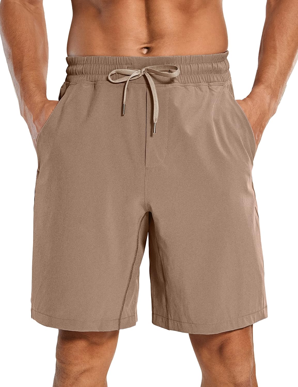 Linerless Workout Shorts 9'' | Lightweight, Quick Dry, Running, Pockets, for Men
