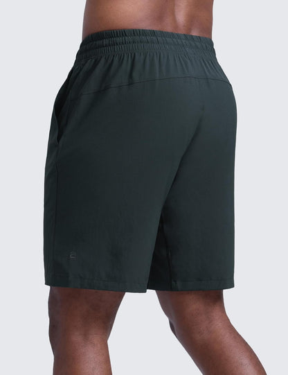 Linerless Workout Shorts 9'' | Lightweight, Quick Dry, Running, Pockets, for Men