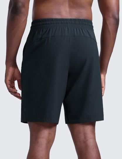 Linerless Workout Shorts 9'' | Lightweight, Quick Dry, Running, Pockets, for Men
