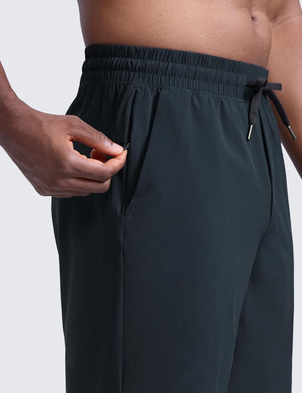 Linerless Workout Shorts 9'' | Lightweight, Quick Dry, Running, Pockets, for Men