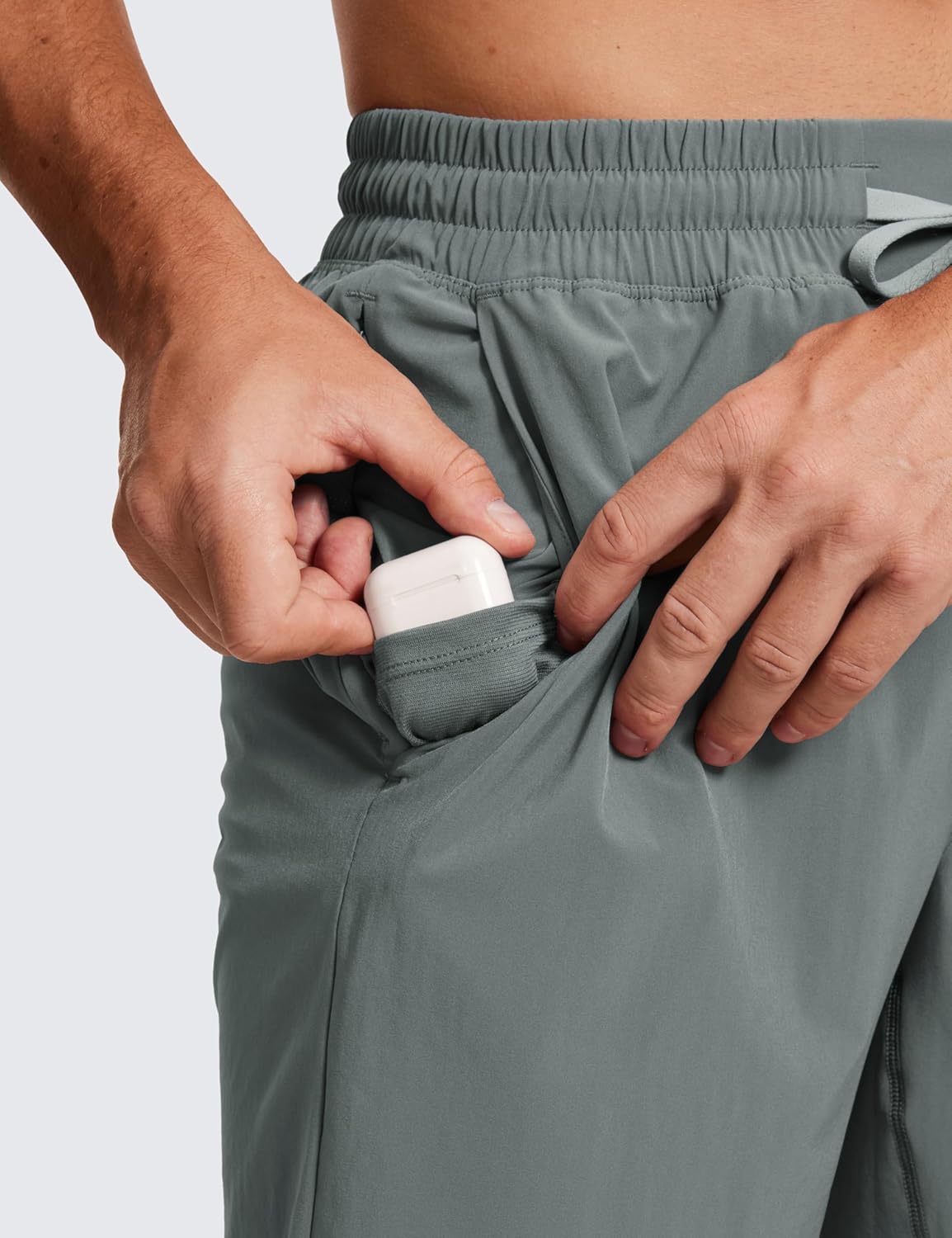 Linerless Workout Shorts 9'' | Lightweight, Quick Dry, Running, Pockets, for Men