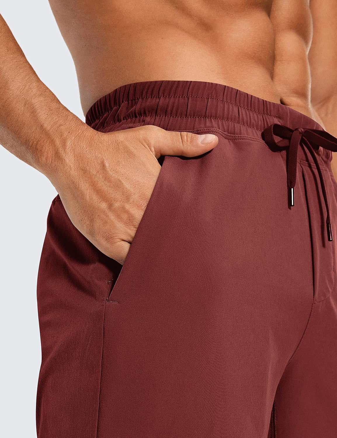 Linerless Workout Shorts 9'' | Lightweight, Quick Dry, Running, Pockets, for Men