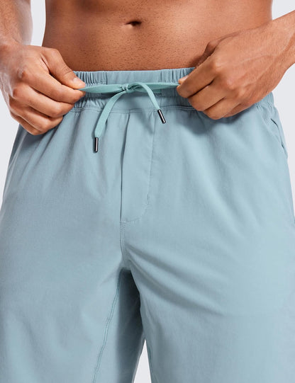 Linerless Workout Shorts 9'' | Lightweight, Quick Dry, Running, Pockets, for Men