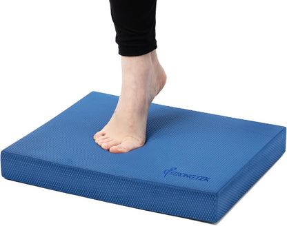 Professional Foam Exercise Balance Pad - 15.8" x 13" x 2", High-Density TPE Foam Knee Pad, Non-Slip & Water-Resistant, for Balance Training, Physical Therapy, Yoga, and More