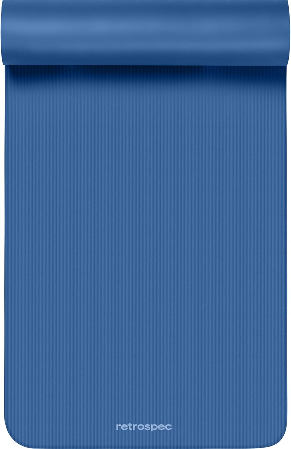 Solana Yoga Mat Thick 1/2in Non-Slip Workout Mat with Nylon Strap - 72x24in Exercise Mat for Pilates, Stretching & Fitness - BPA Free, Easy Clean