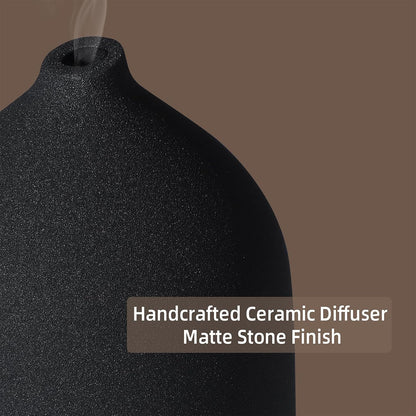 200ML Ceramic Essential Oil Diffuser for Home, Stone Diffuser