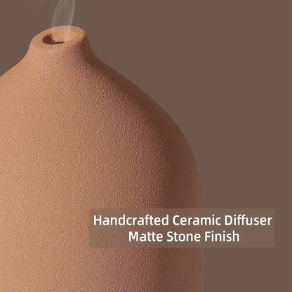 200ML Ceramic Essential Oil Diffuser for Home, Stone Diffuser
