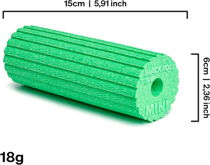Mini Flow Foam Roller, Portable Massage Tool for Feet, Hands, and Arms, Ideal for Travel and Plantar Fasciitis Relief, Great for Exercise, Massage, and Muscle Recovery, 6" x 2"