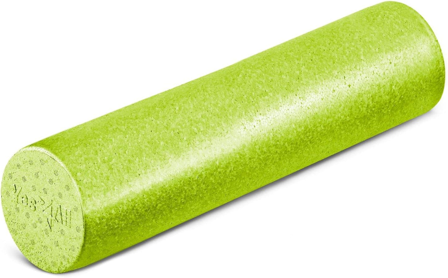 High Density Foam Roller for Back, Variety of Sizes & Colors for Yoga, Pilates - Blue Speckled - 18 Inches