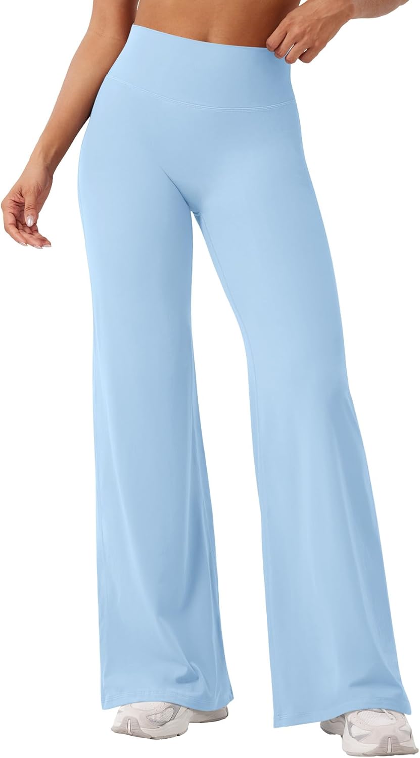 Ease Workout Leggings Womens No Front Seam Straight Leggings 29"/ 31.5"/ 33"/ 35" High Waist Buttery Eddiy Yoga Pants - Colors A