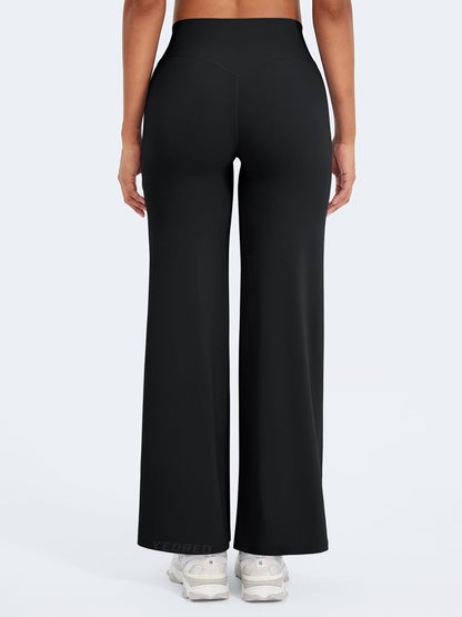 Ease Workout Leggings Womens No Front Seam Straight Leggings 29"/ 31.5"/ 33"/ 35" High Waist Buttery Eddiy Yoga Pants - Colors A