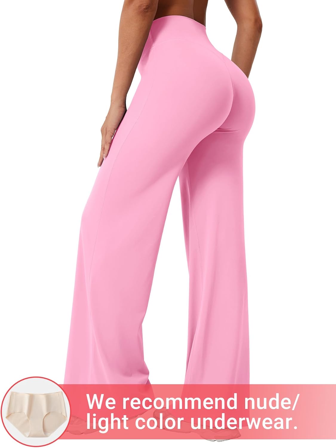 Ease Workout Leggings Womens No Front Seam Straight Leggings 29"/ 31.5"/ 33"/ 35" High Waist Buttery Eddiy Yoga Pants - Colors A