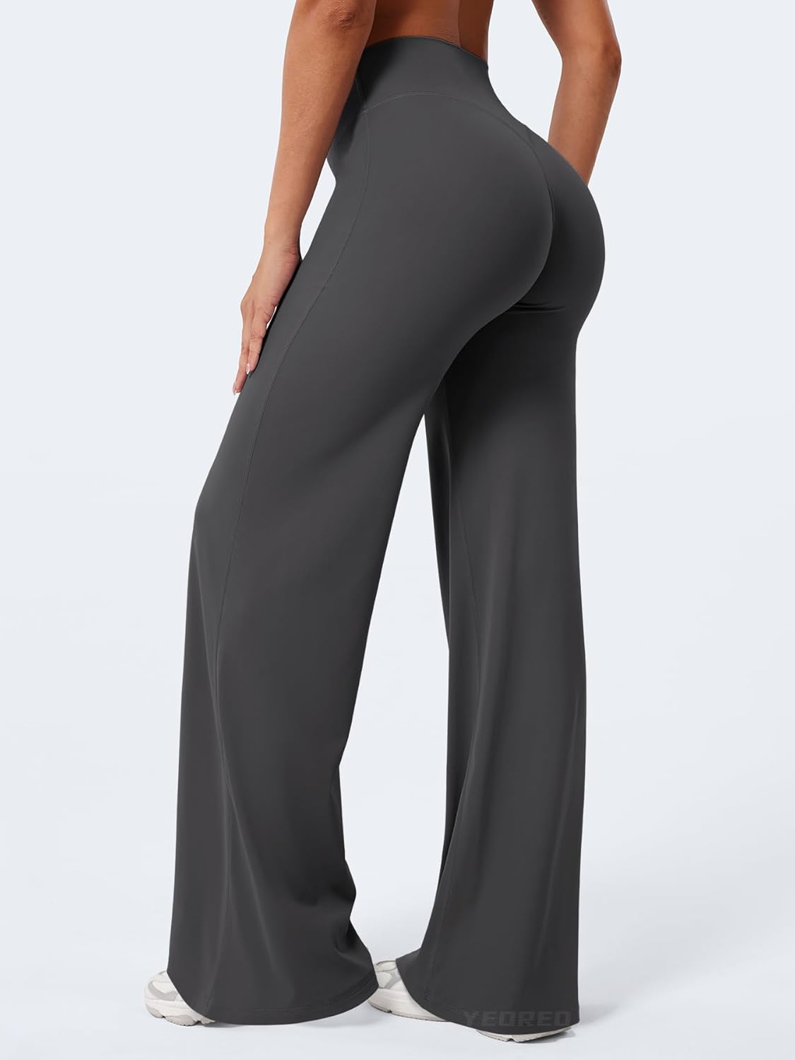 Ease Workout Leggings Womens No Front Seam Straight Leggings 29"/ 31.5"/ 33"/ 35" High Waist Buttery Eddiy Yoga Pants - Colors A
