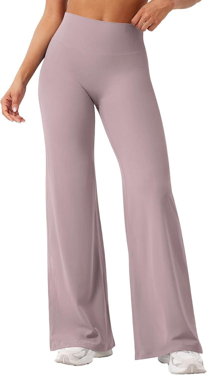 Ease Workout Leggings Womens No Front Seam Straight Leggings 29"/ 31.5"/ 33"/ 35" High Waist Buttery Eddiy Yoga Pants - Colors A