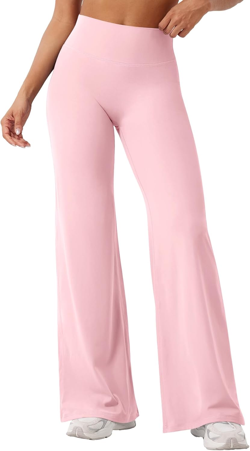 Ease Workout Leggings Womens No Front Seam Straight Leggings 29"/ 31.5"/ 33"/ 35" High Waist Buttery Eddiy Yoga Pants - Colors A