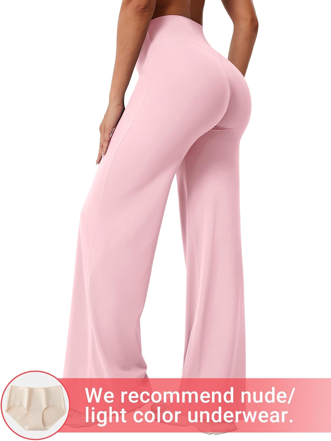 Ease Workout Leggings Womens No Front Seam Straight Leggings 29"/ 31.5"/ 33"/ 35" High Waist Buttery Eddiy Yoga Pants - Colors A