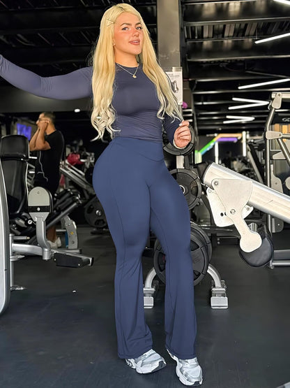 Ease Workout Leggings Womens No Front Seam Straight Leggings 29"/ 31.5"/ 33"/ 35" High Waist Buttery Eddiy Yoga Pants - Colors A