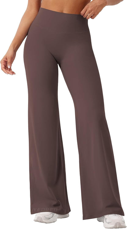 Ease Workout Leggings Womens No Front Seam Straight Leggings 29"/ 31.5"/ 33"/ 35" High Waist Buttery Eddiy Yoga Pants - Colors A