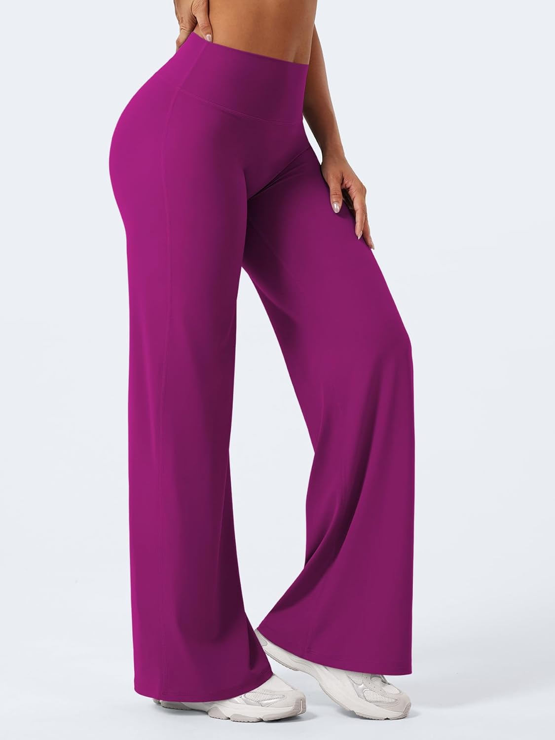 Ease Workout Leggings Womens No Front Seam Straight Leggings 29"/ 31.5"/ 33"/ 35" High Waist Buttery Eddiy Yoga Pants - Colors A