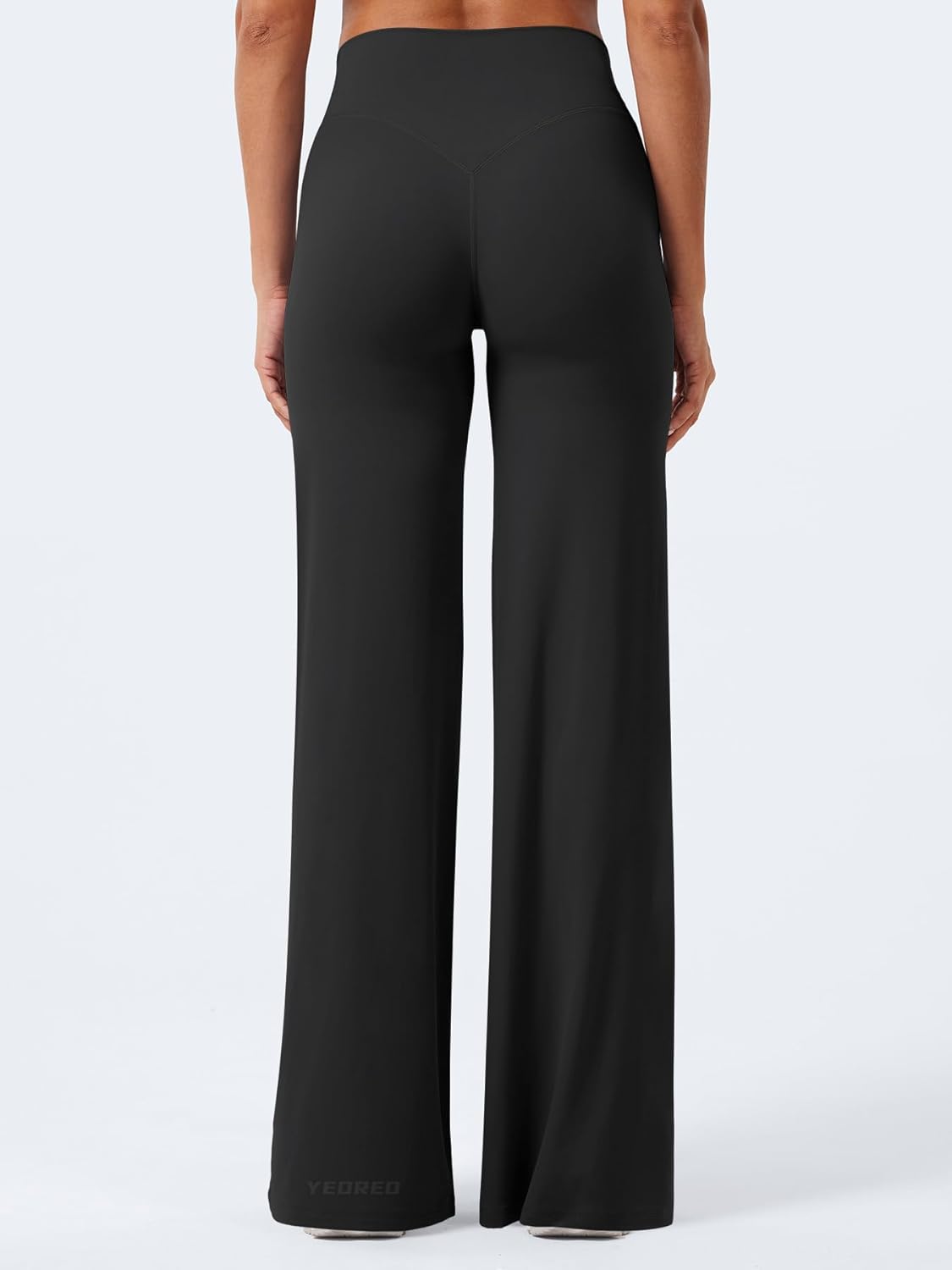 Ease Workout Leggings Womens No Front Seam Straight Leggings 29"/ 31.5"/ 33"/ 35" High Waist Buttery Eddiy Yoga Pants - Colors A