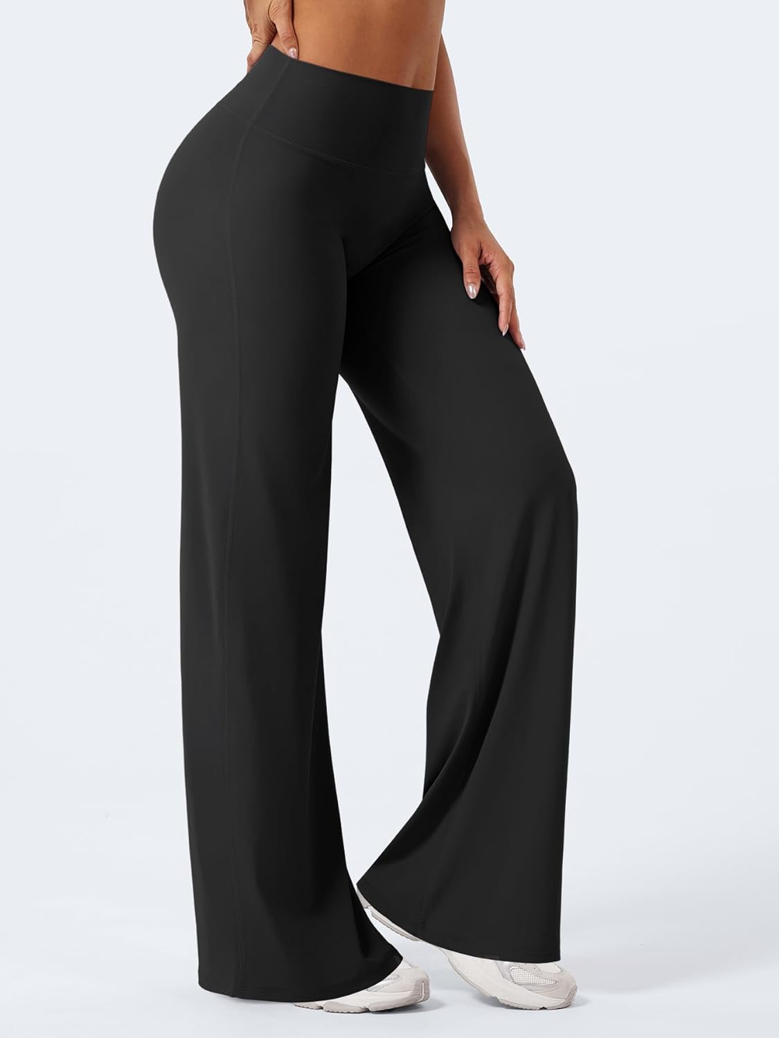 Ease Workout Leggings Womens No Front Seam Straight Leggings 29"/ 31.5"/ 33"/ 35" High Waist Buttery Eddiy Yoga Pants - Colors A