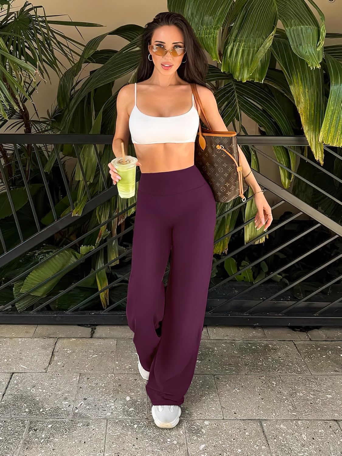 Ease Workout Leggings Womens No Front Seam Straight Leggings 29"/ 31.5"/ 33"/ 35" High Waist Buttery Eddiy Yoga Pants - Colors A