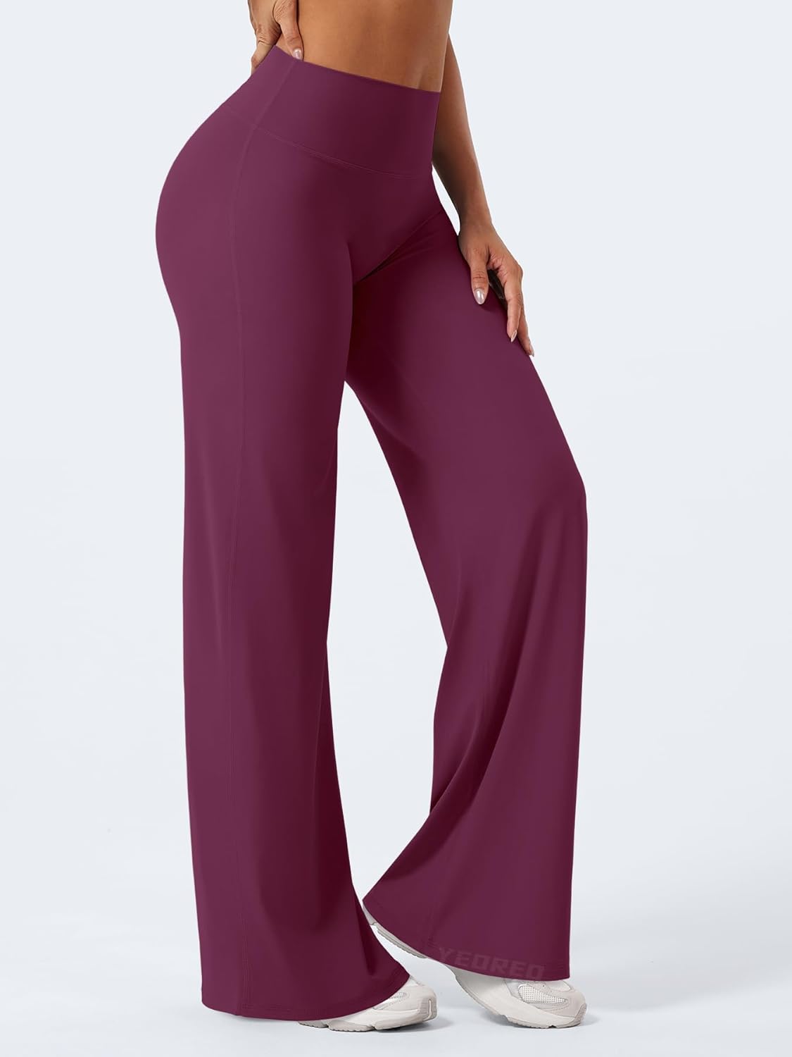 Ease Workout Leggings Womens No Front Seam Straight Leggings 29"/ 31.5"/ 33"/ 35" High Waist Buttery Eddiy Yoga Pants - Colors A