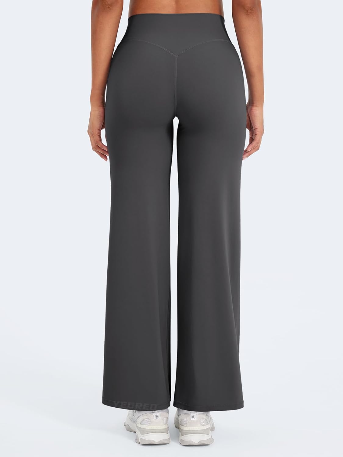 Ease Workout Leggings Womens No Front Seam Straight Leggings 29"/ 31.5"/ 33"/ 35" High Waist Buttery Eddiy Yoga Pants - Colors A