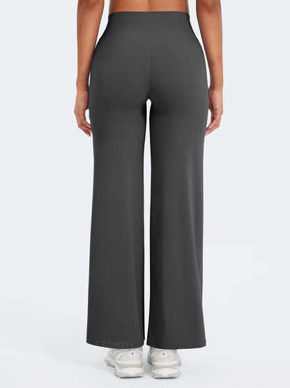 Ease Workout Leggings Womens No Front Seam Straight Leggings 29"/ 31.5"/ 33"/ 35" High Waist Buttery Eddiy Yoga Pants - Colors A