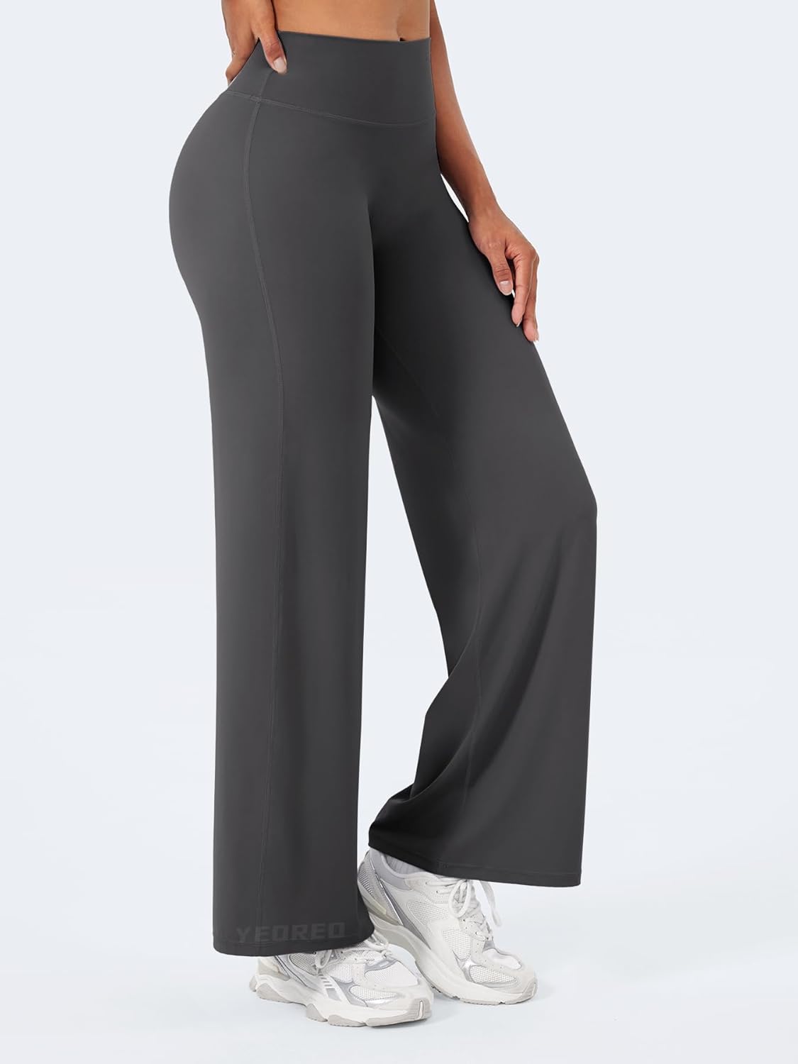 Ease Workout Leggings Womens No Front Seam Straight Leggings 29"/ 31.5"/ 33"/ 35" High Waist Buttery Eddiy Yoga Pants - Colors A