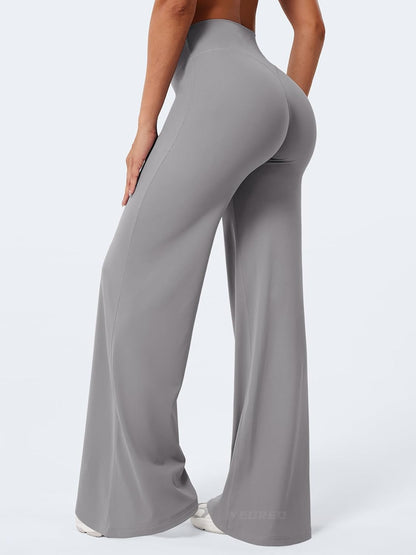 Ease Workout Leggings Womens No Front Seam Straight Leggings 29"/ 31.5"/ 33"/ 35" High Waist Buttery Eddiy Yoga Pants - Colors A