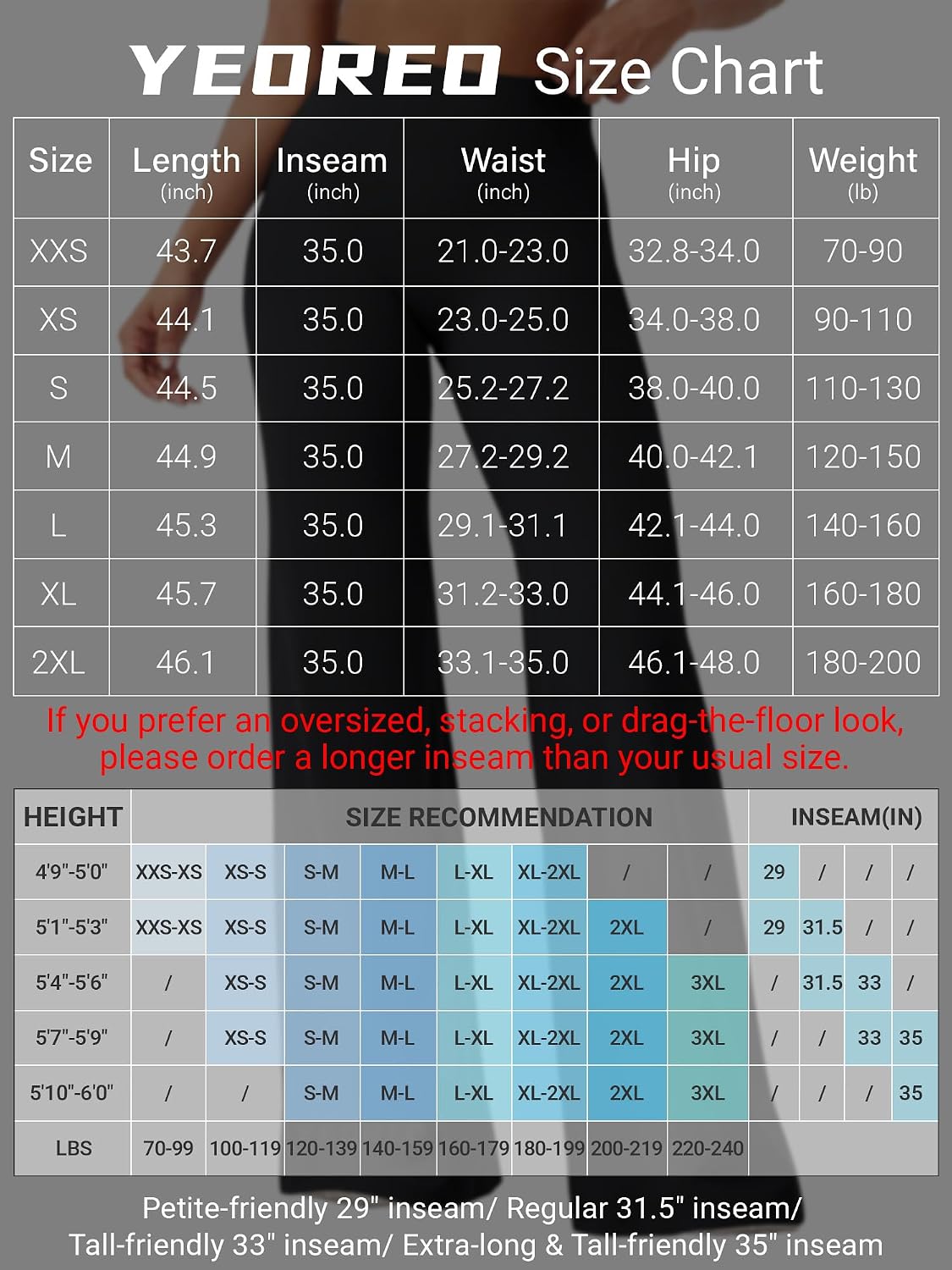 Ease Workout Leggings Womens No Front Seam Straight Leggings 29"/ 31.5"/ 33"/ 35" High Waist Buttery Eddiy Yoga Pants - Colors A