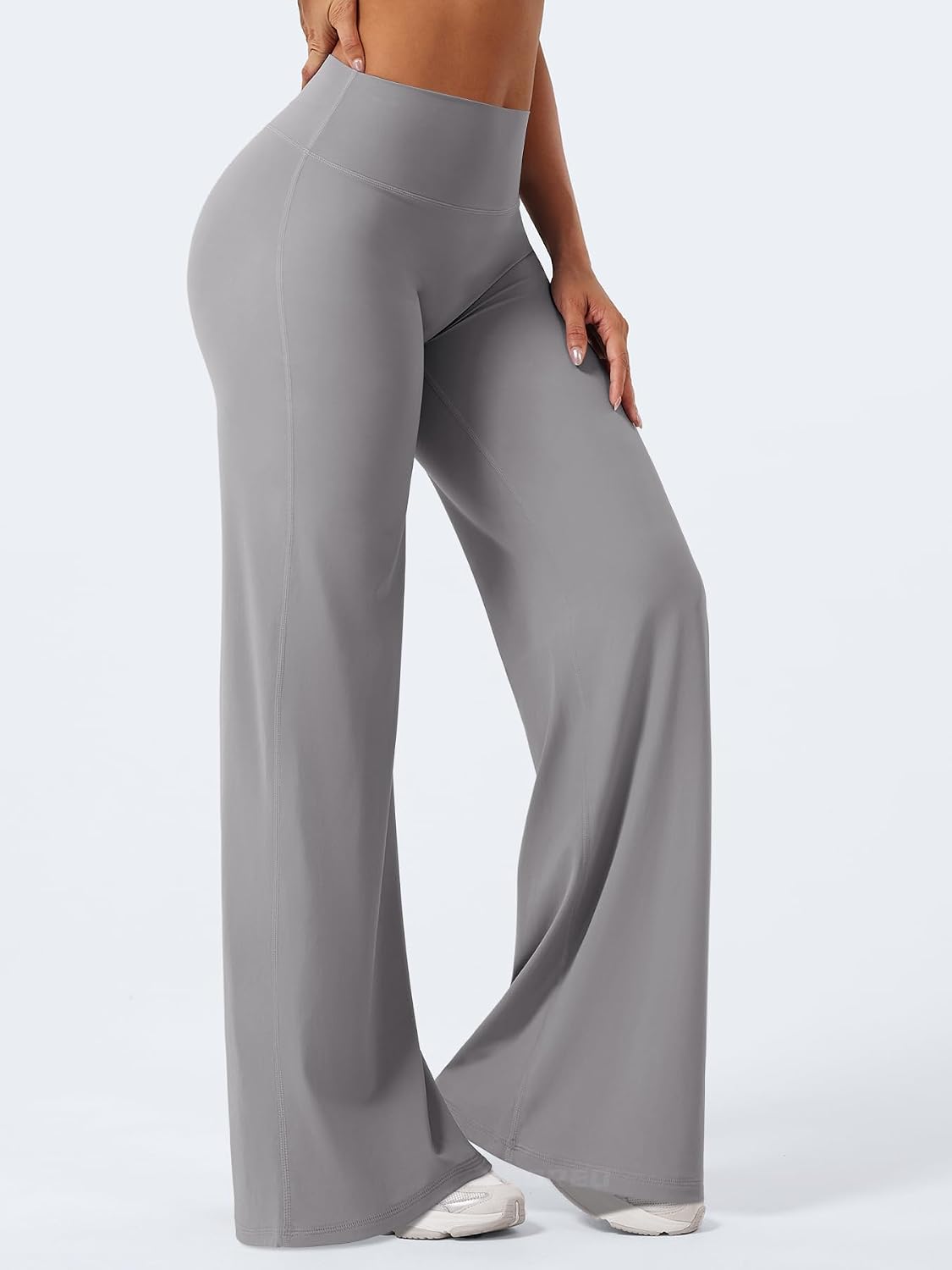 Ease Workout Leggings Womens No Front Seam Straight Leggings 29"/ 31.5"/ 33"/ 35" High Waist Buttery Eddiy Yoga Pants - Colors A
