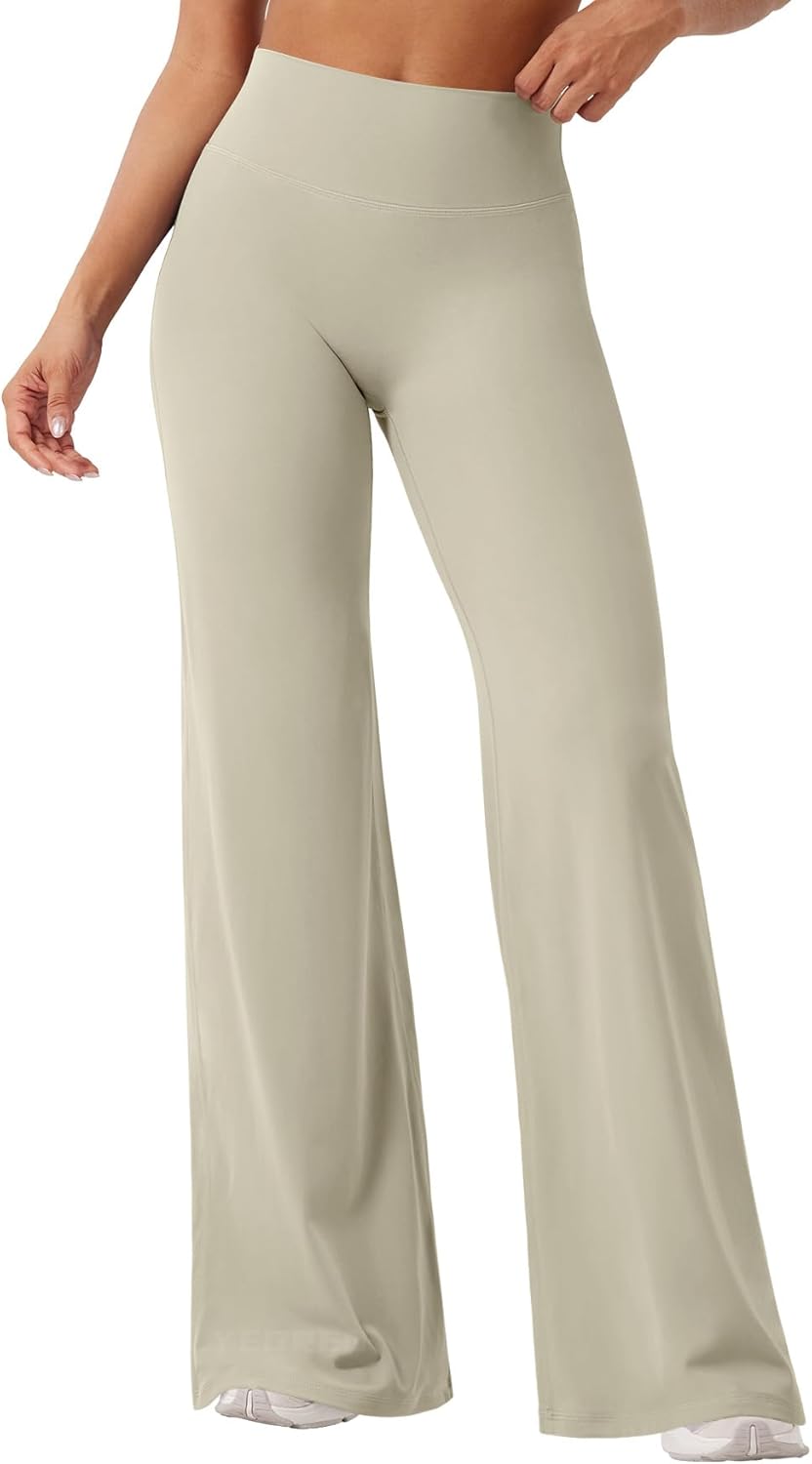 Ease Workout Leggings Womens No Front Seam Straight Leggings 29"/ 31.5"/ 33"/ 35" High Waist Buttery Eddiy Yoga Pants - Colors A