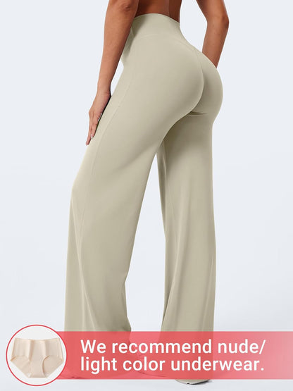Ease Workout Leggings Womens No Front Seam Straight Leggings 29"/ 31.5"/ 33"/ 35" High Waist Buttery Eddiy Yoga Pants - Colors A