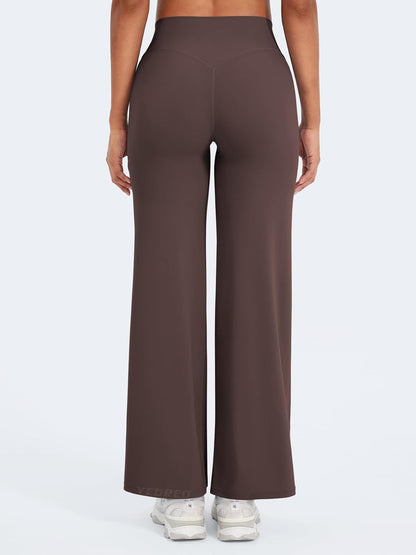 Ease Workout Leggings Womens No Front Seam Straight Leggings 29"/ 31.5"/ 33"/ 35" High Waist Buttery Eddiy Yoga Pants - Colors A